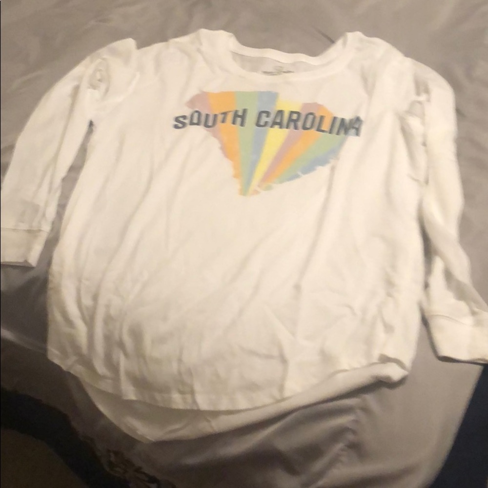 Long sleeve South Carolina tee shirt.